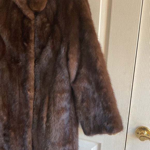 Luxurious full length fur coat. Size M. In excellent condition (well cared for). - Picture 4 of 12